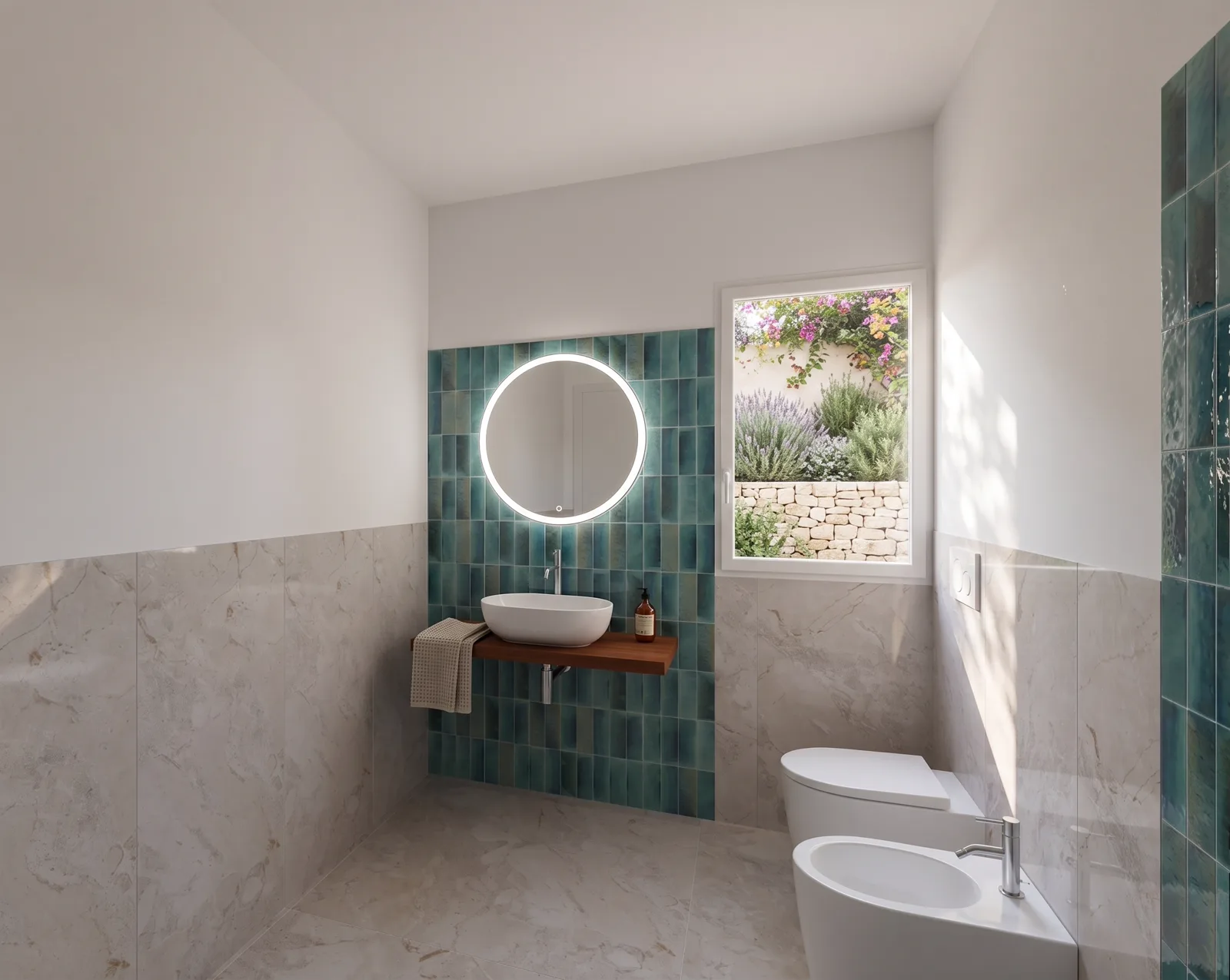 Bagno Primo Piano altra angolazione - Villa Petra Gaeta