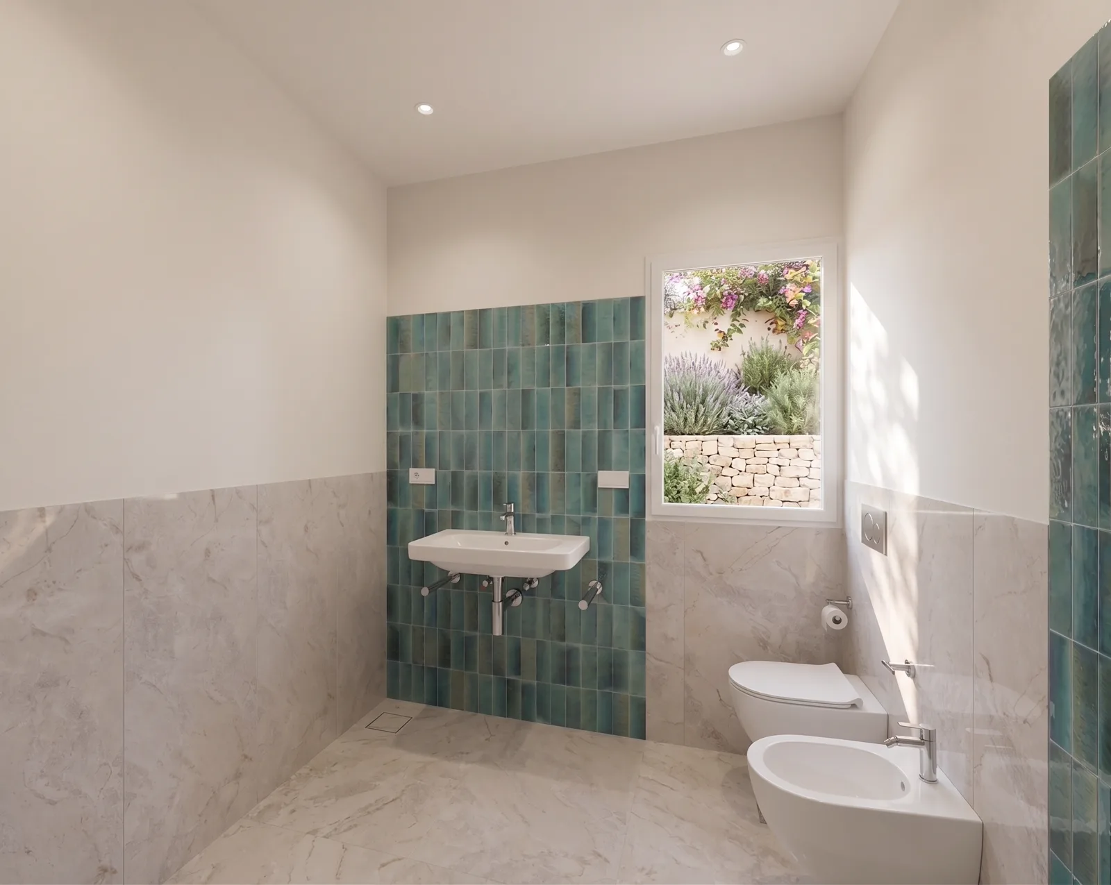 Bagno Primo Piano stato attuale - Villa Petra Gaeta